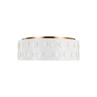Visual Comfort Studio Canada - KSF1024BBS - Four Light Flush Mount - Dottie - Burnished Brass