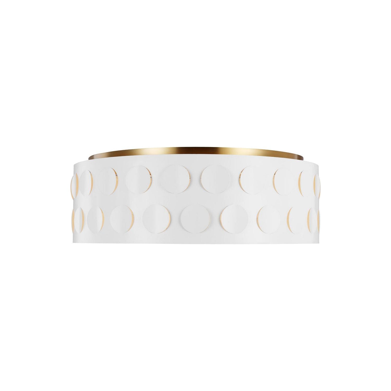 Visual Comfort Studio Canada - KSF1024BBS - Four Light Flush Mount - Dottie - Burnished Brass