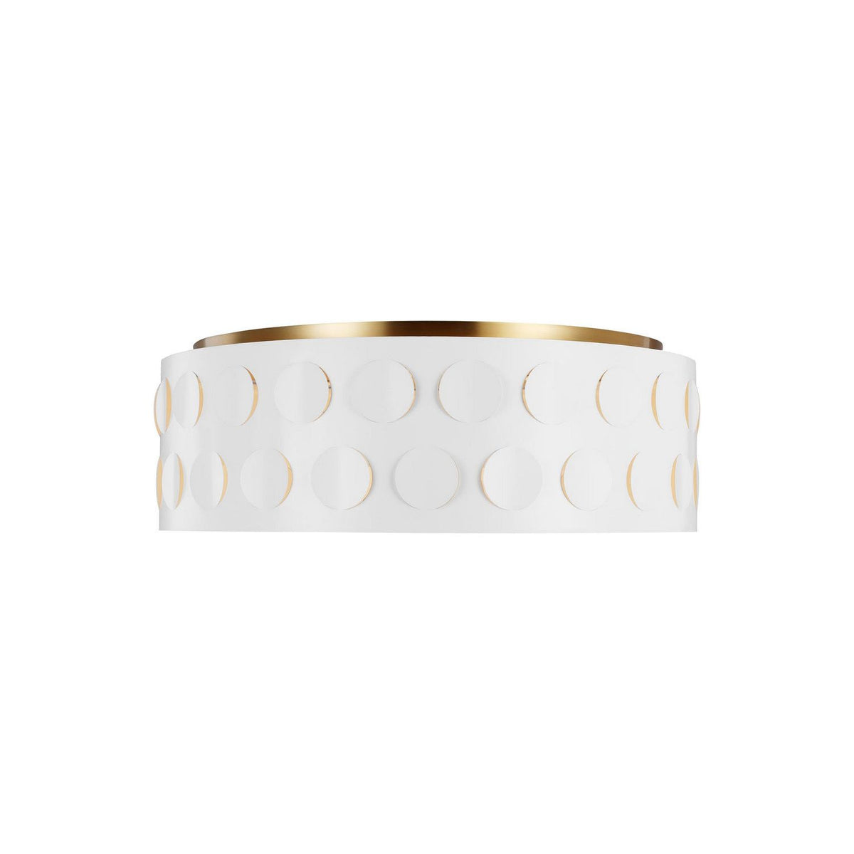 Visual Comfort Studio Canada - KSF1024BBS - Four Light Flush Mount - Dottie - Burnished Brass