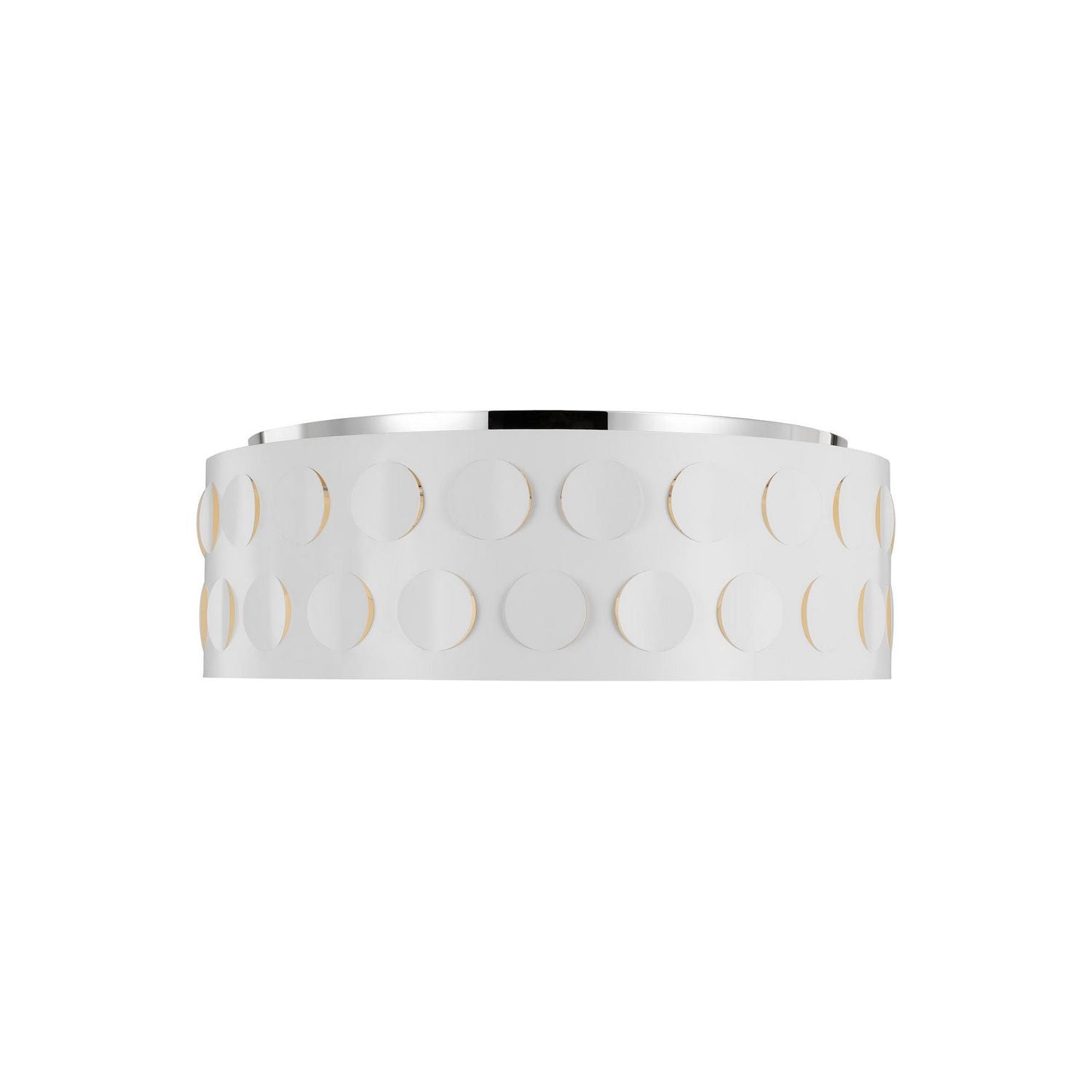 Visual Comfort Studio Canada - KSF1024PN - Four Light Flush Mount - Dottie - Polished Nickel