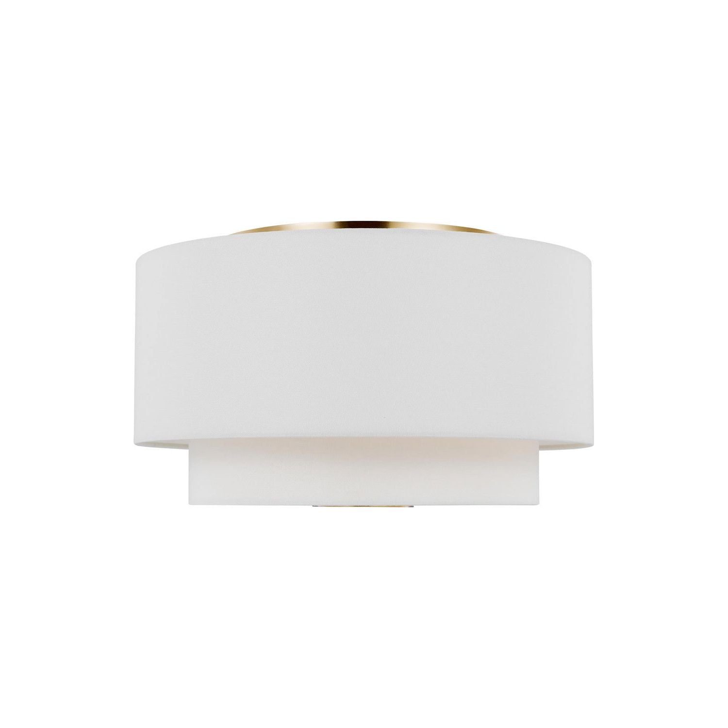 Visual Comfort Studio Canada - KSF1043BBS - Three Light Flush Mount - Sawyer - Burnished Brass