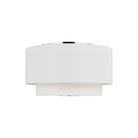 Visual Comfort Studio Canada - KSF1043PN - Three Light Flush Mount - Sawyer - Polished Nickel