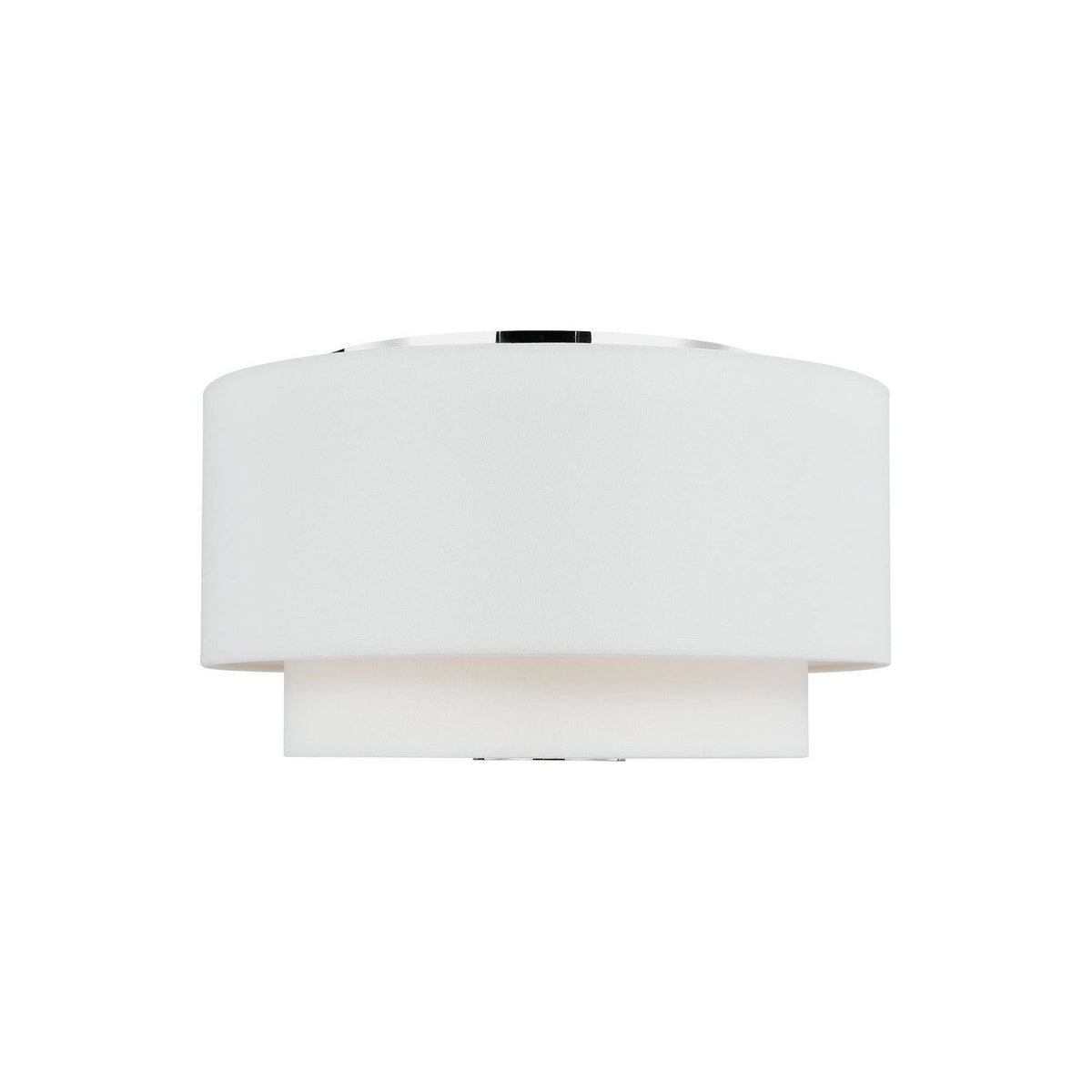 Visual Comfort Studio Canada - KSF1043PN - Three Light Flush Mount - Sawyer - Polished Nickel