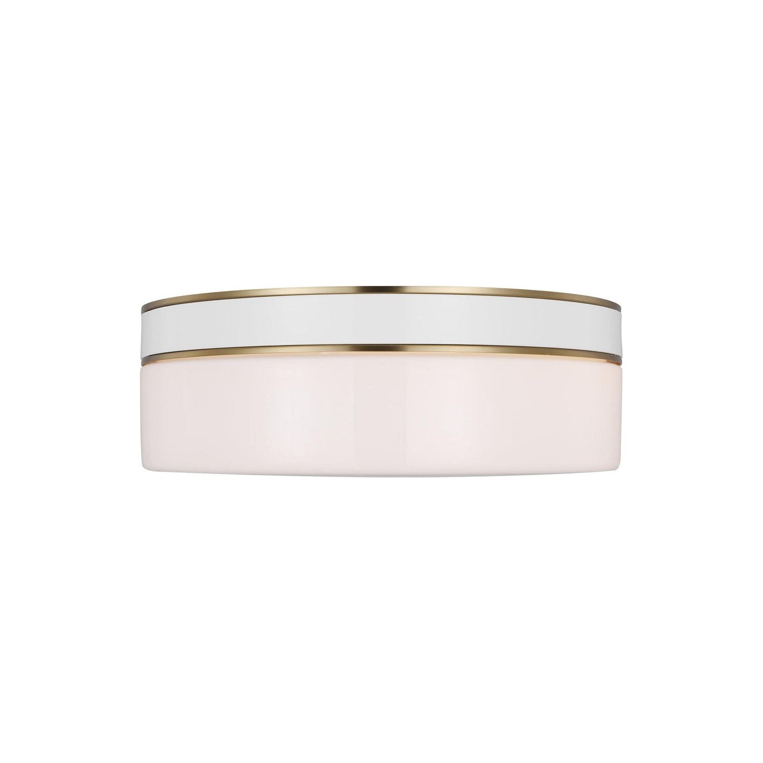 Visual Comfort Studio Canada - KSF1072BBSGW - Two Light Flush Mount - Monroe - Burnished Brass
