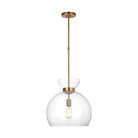 Visual Comfort Studio Canada - KSP1021BBSCG - One Light Pendant - Londyn - Burnished Brass with Clear Glass