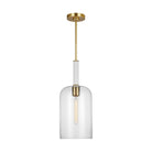 Visual Comfort Studio Canada - KSP1051BBSGW - One Light Pendant - Monroe - Burnished Brass