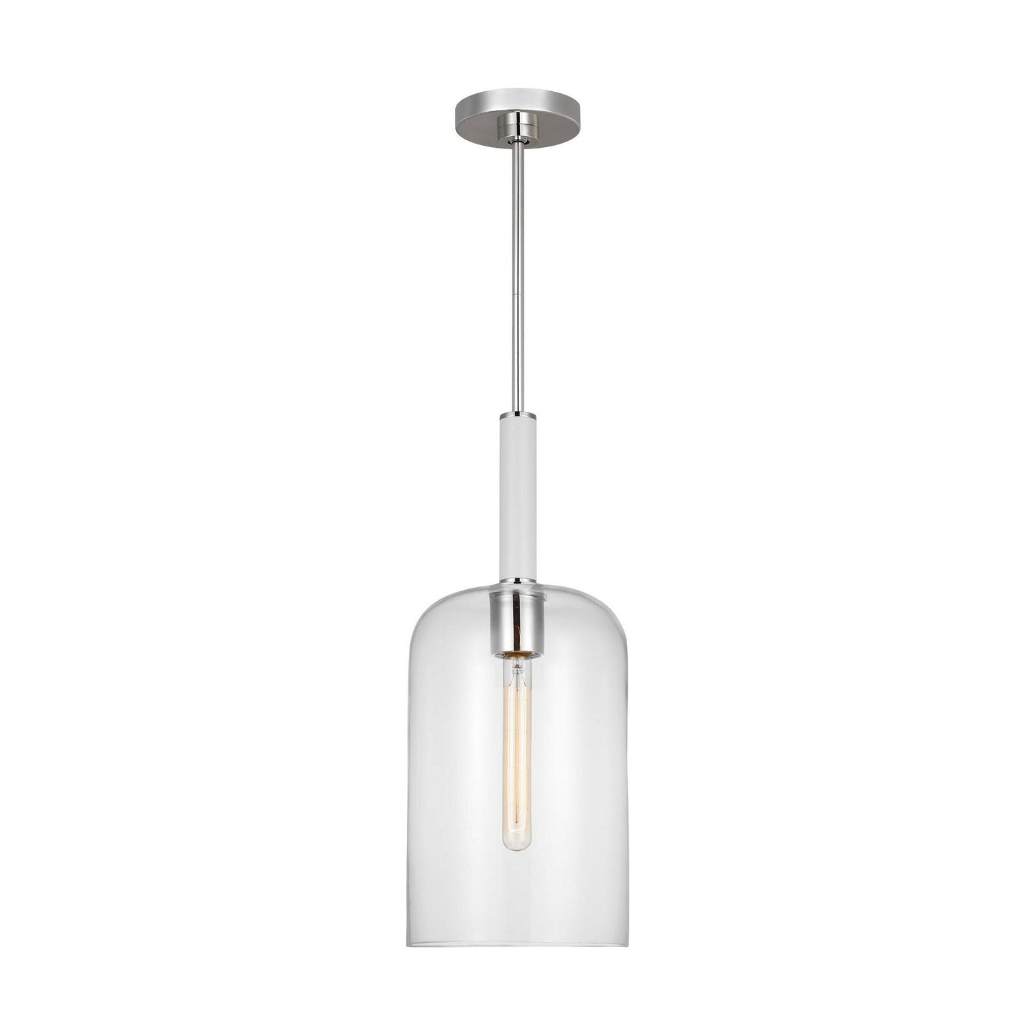 Visual Comfort Studio Canada - KSP1051BBSGW - One Light Pendant - Monroe - Burnished Brass