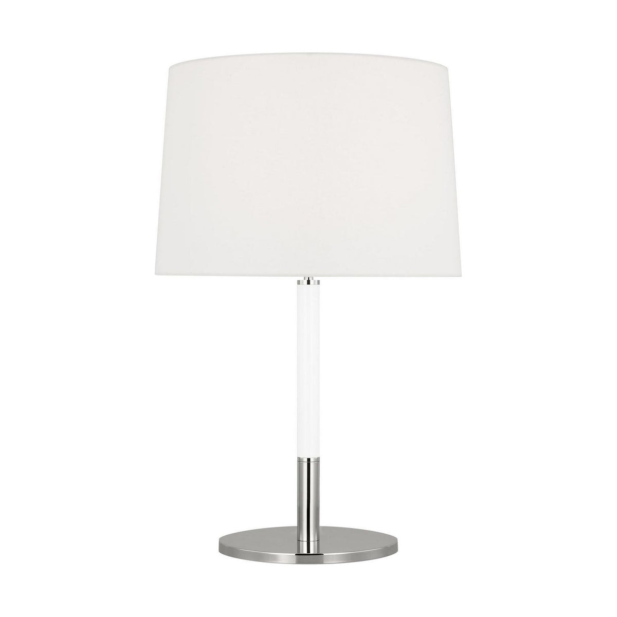 Visual Comfort Studio Canada - KST1041PNGW1 - One Light Table Lamp - Monroe - Polished Nickel