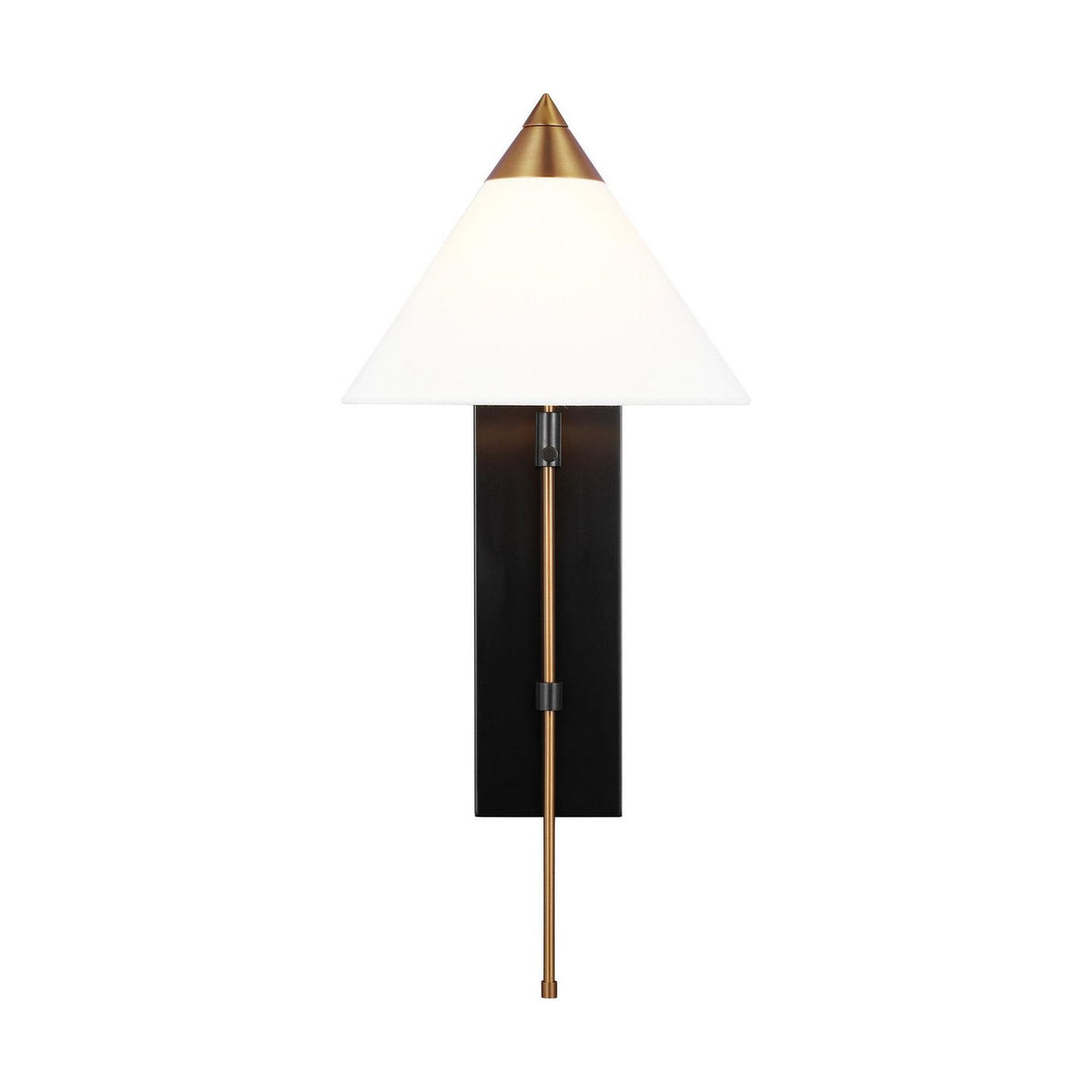 Visual Comfort Studio Canada - KWL1121BBSBNZ - One Light Wall Sconce - Franklin - Burnished Brass and Deep Bronze