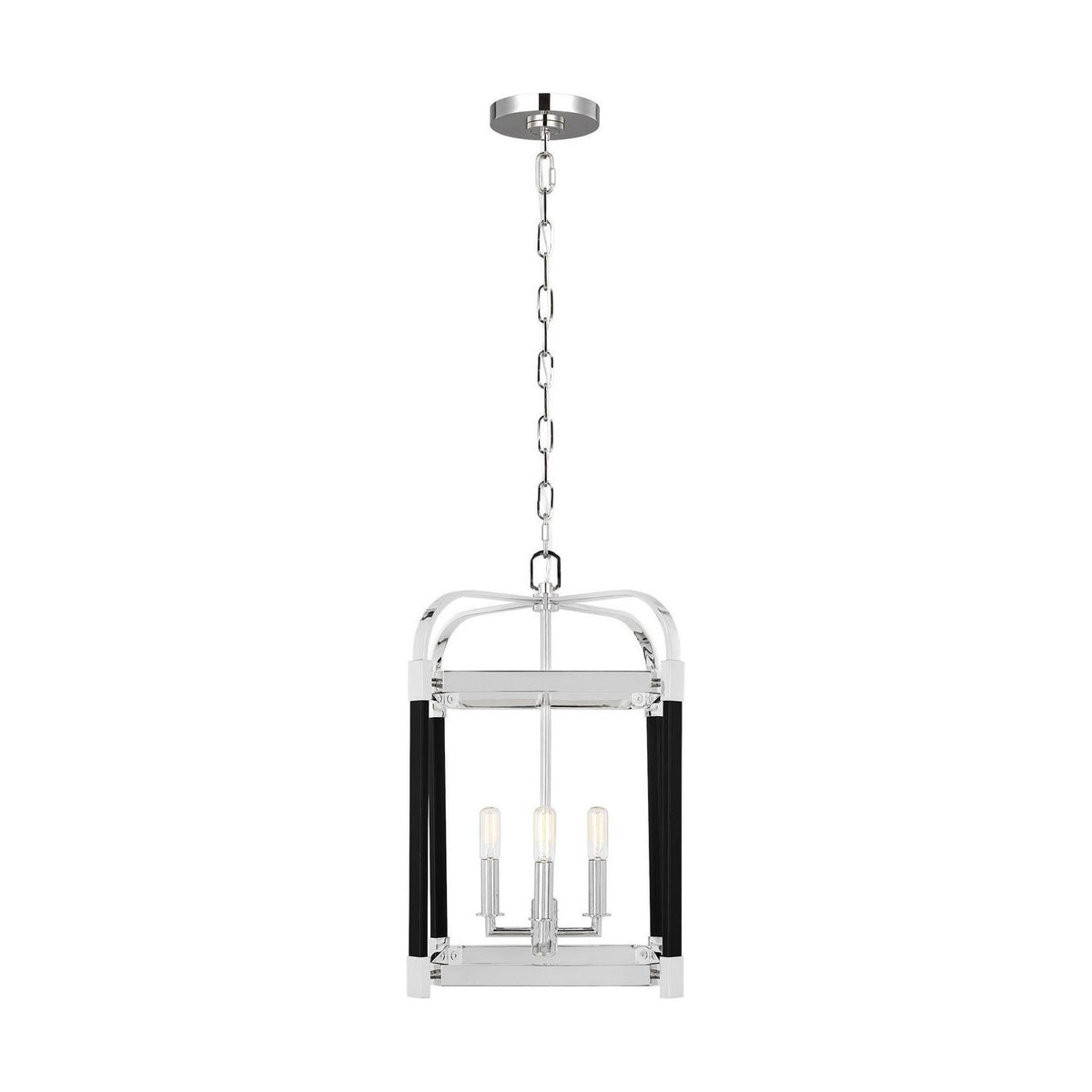 Visual Comfort Studio Canada - LC1134PN - Four Light Lantern - Hadley - Polished Nickel