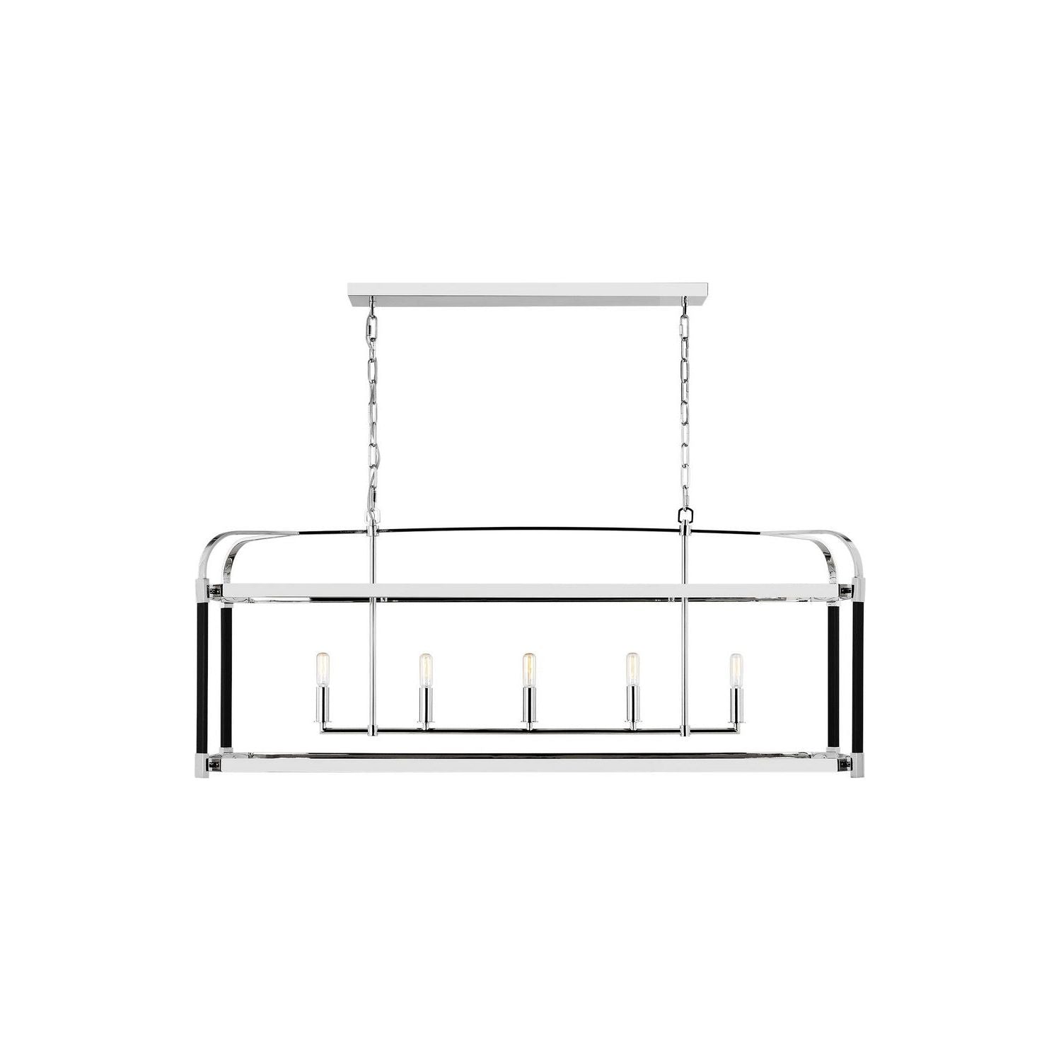 Visual Comfort Studio Canada - LC1165PN - Five Light Chandelier - Hadley - Polished Nickel