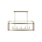 Visual Comfort Studio Canada - LC1165TWB - Five Light Chandelier - Hadley - Time Worn Brass