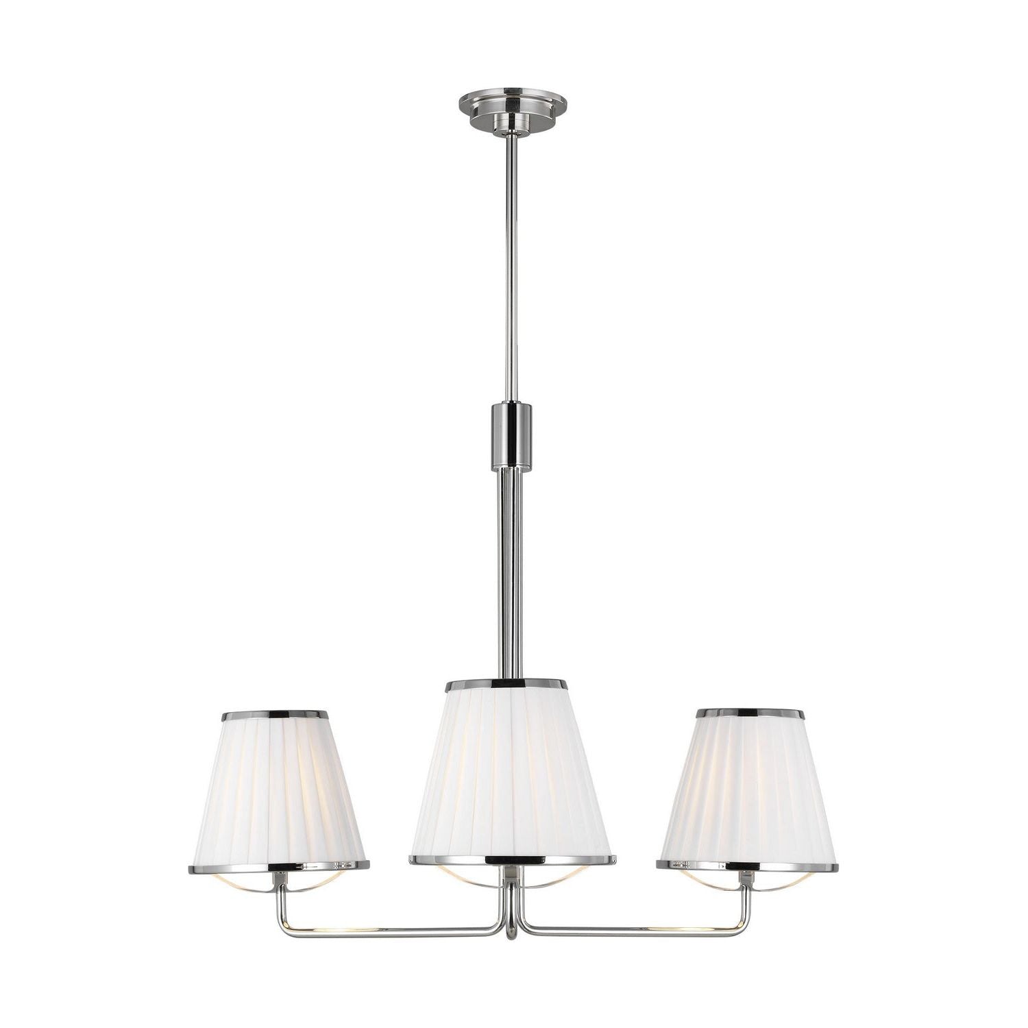 Visual Comfort Studio Canada - LC1173PN - Three Light Chandelier - Esther - Polished Nickel