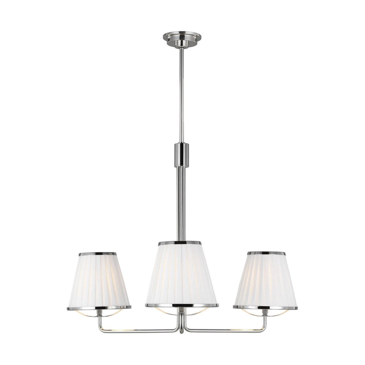 Visual Comfort Studio Canada - LC1173PN - Three Light Chandelier - Esther - Polished Nickel
