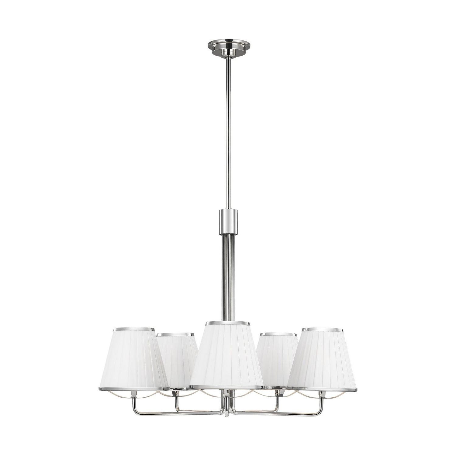 Visual Comfort Studio Canada - LC1173PN - Three Light Chandelier - Esther - Polished Nickel