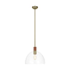 Visual Comfort Studio Canada - LP1061TWBCG - One Light Pendant - Hadley - Time Worn Brass