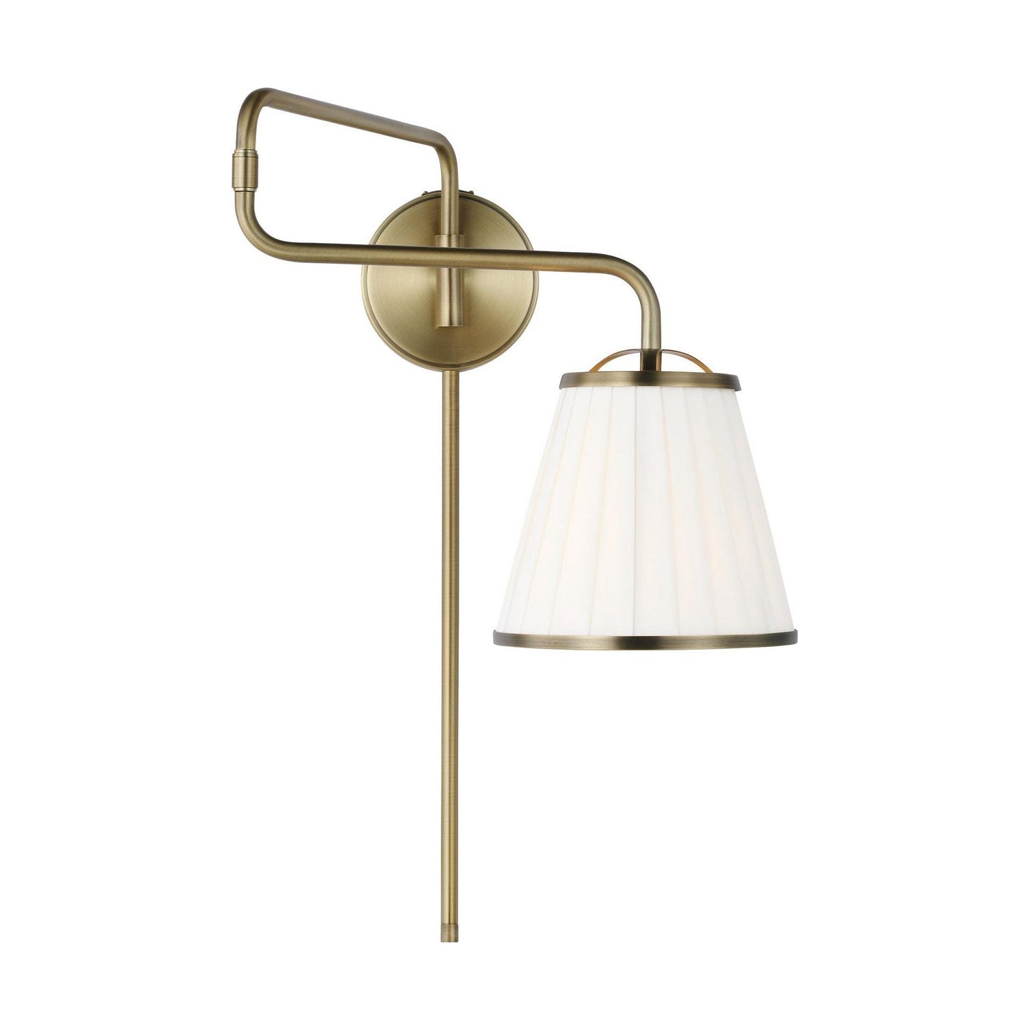 Visual Comfort Studio Canada - LW1081TWB - One Light Wall Sconce - Esther - Time Worn Brass