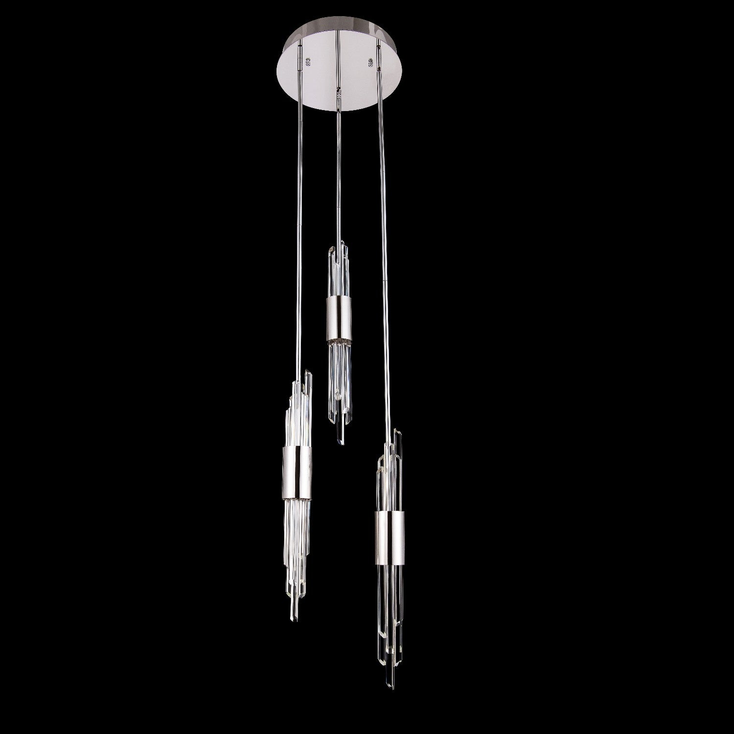 Allegri - 037951-010-FR001 - LED Foyer Pendant - Lucca - Polished Chrome
