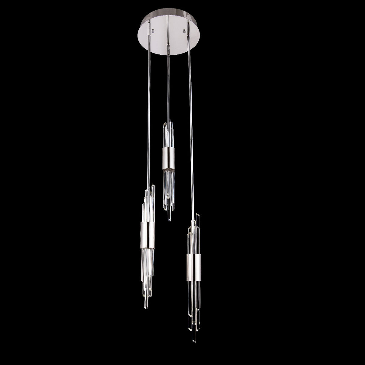 Allegri - 037951-010-FR001 - LED Foyer Pendant - Lucca - Polished Chrome