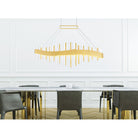 CWI Lighting Canada - 1245P40-602 - LED Chandelier - Millipede - Satin Gold