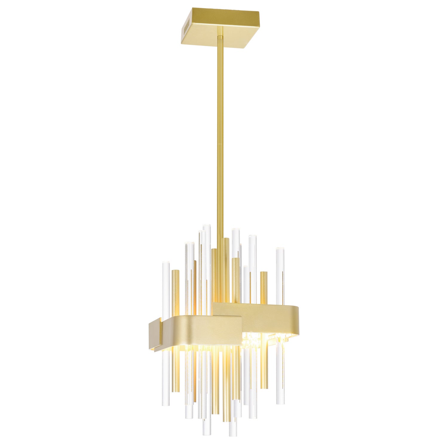 CWI Lighting Canada - 1245P8-602 - Mini LED Suspension - Mille-pattes - Or satiné