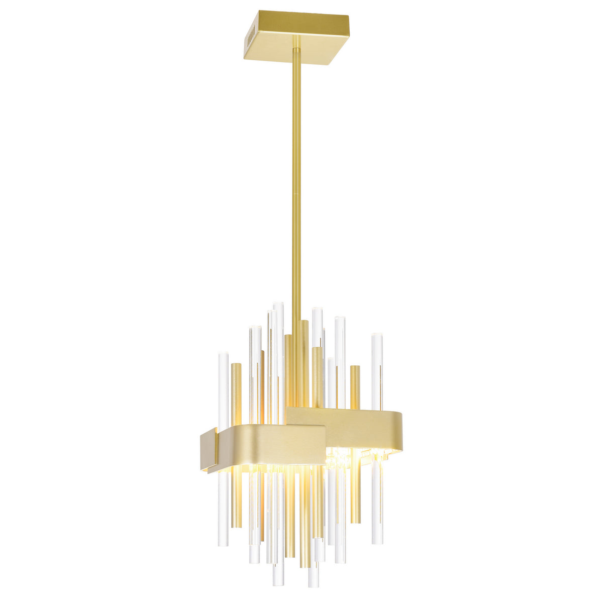 CWI Lighting Canada - 1245P8-602 - LED Mini Pendant - Millipede - Satin Gold