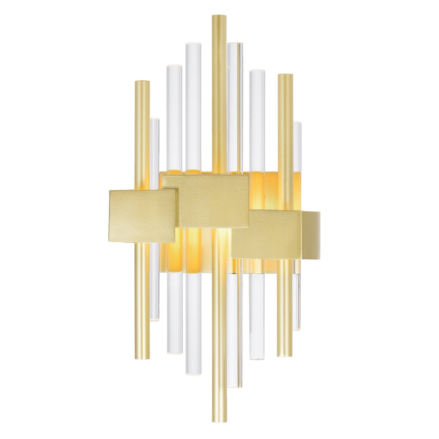 CWI Lighting Canada - 1245W7-1-602 - LED Wall Sconce - Millipede - Satin Gold