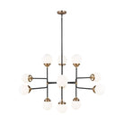 Visual Comfort Studio Canada - 3187912-848 - 12 Light Chandelier - Cafe - Satin Brass