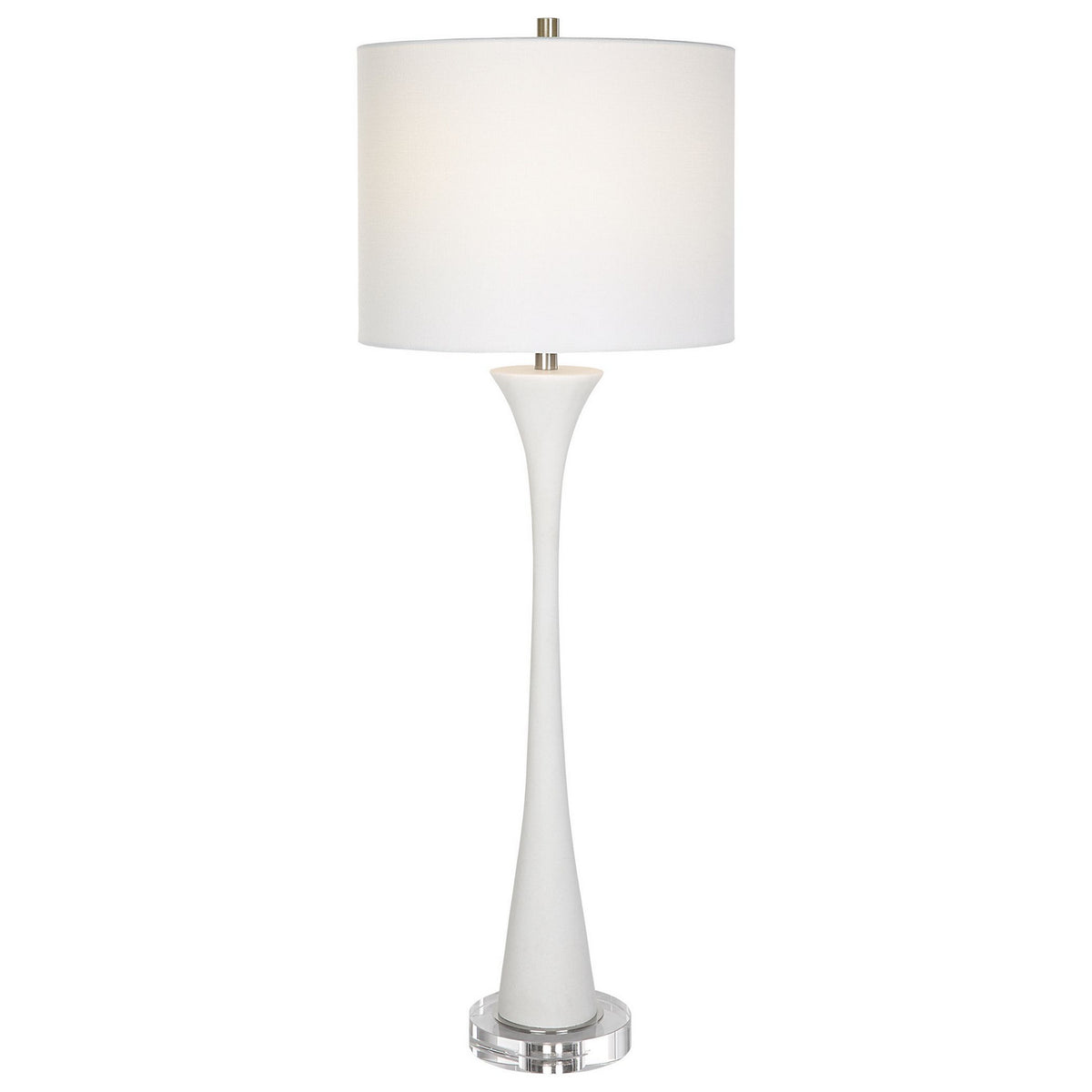 Uttermost - 30040 - One Light Buffet Lamp - Fountain - Brushed Nickel