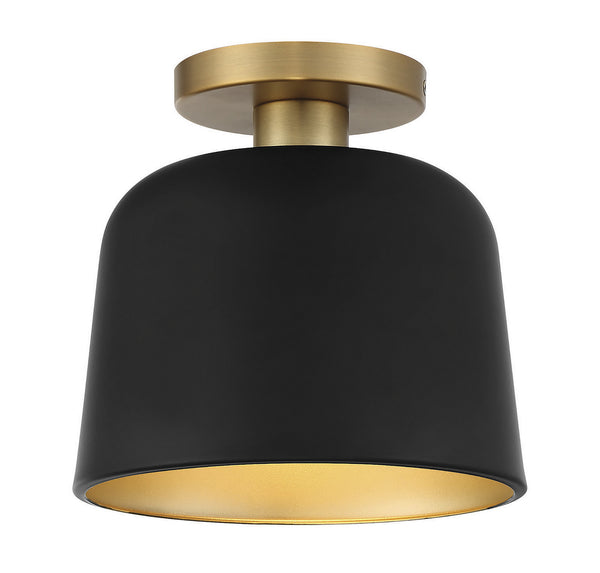 Meridian One Light Flush Mount