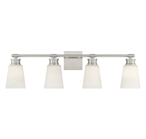 Meridian Four Light Bathroom Vanity Light