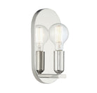 Lumière Meridian M90059PN Une seule lampe Murale en nickel poli