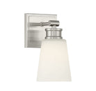 Lumière Meridian M90072BN Une seule Murale en nickel brossé