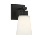 Lumière Meridian M90072MBK One Murale en noir mat