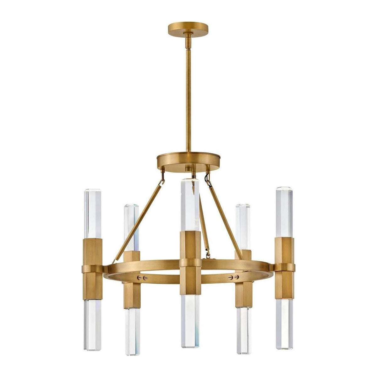 Fredrick Ramond Canada - FR30604HBR - LED Chandelier - Cecily - Heritage Brass