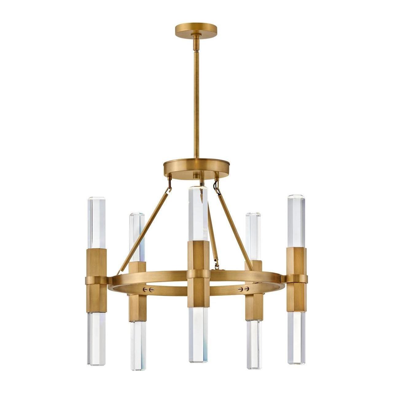 Fredrick Ramond Canada - FR30604HBR - LED Chandelier - Cecily - Heritage Brass