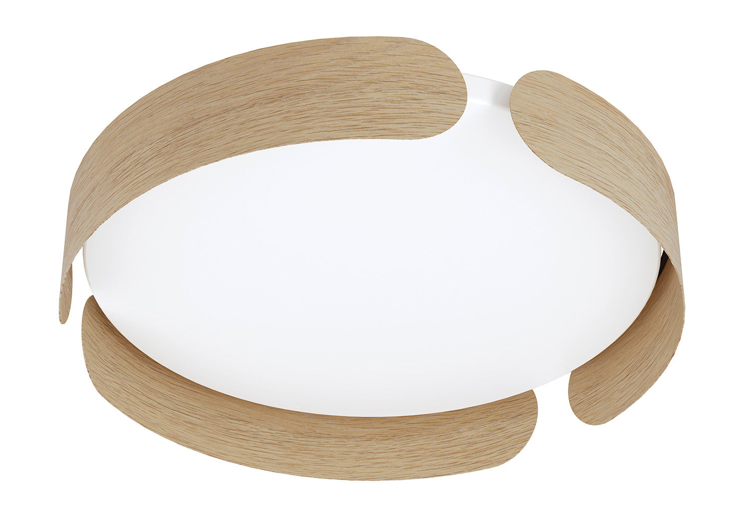Eglo Canada - 205421A - Plafonnier LED - Valcasotto - Couleur bois
