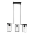 Eglo Canada - 205297A - Three Light Suspension - Loncino 1 - Black