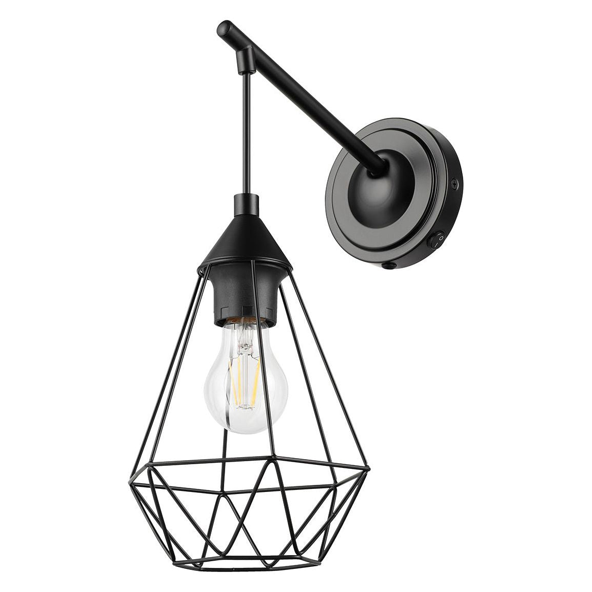 Eglo Canada - 205306A - One Light Wall Sconce - Tarbes - Matte Black