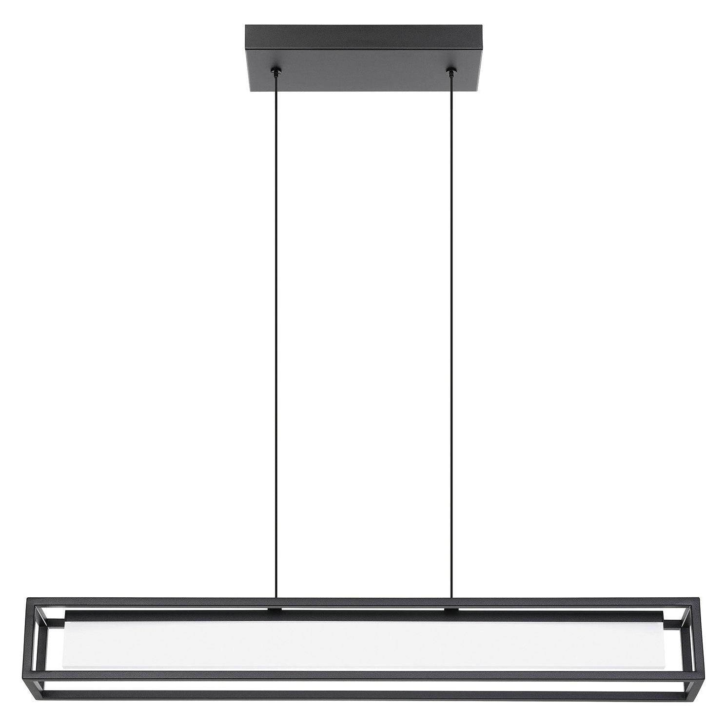 Eglo Canada - 39629A - LED Suspension - Gualajo - Black