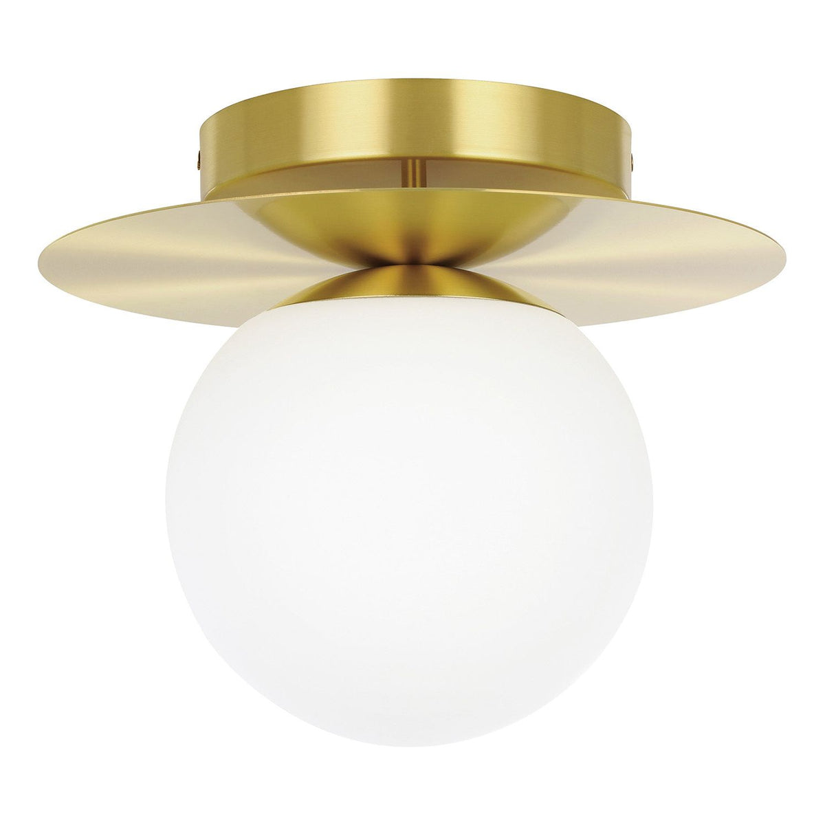 Eglo Canada - 39951A - One Light Flush Mount - Arenales - Brushed Brass