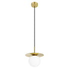 Eglo Canada - 39952A - One Light Mini Pendant - Arenales - Brushed Brass