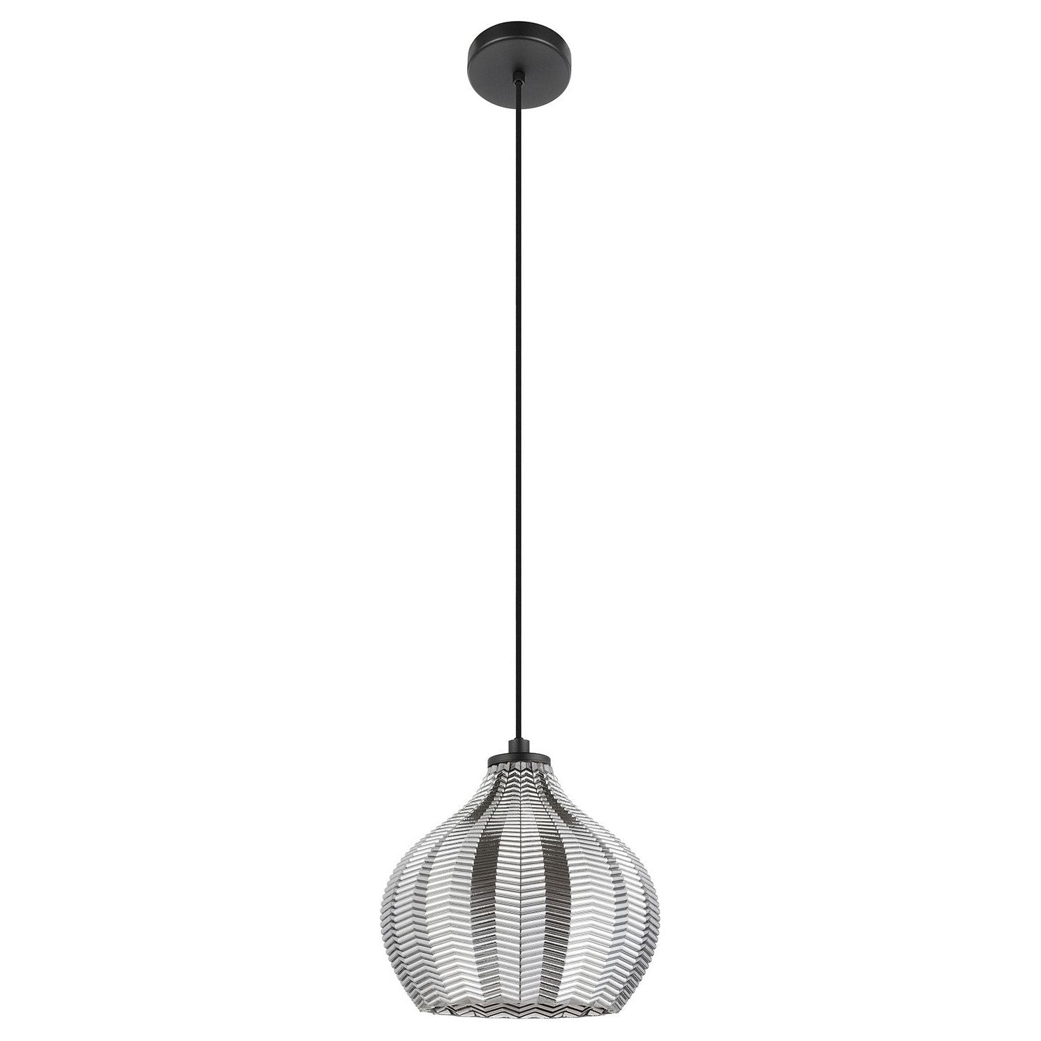 Eglo Canada - 43576A - One Light Mini Pendant - Tamallat - Black