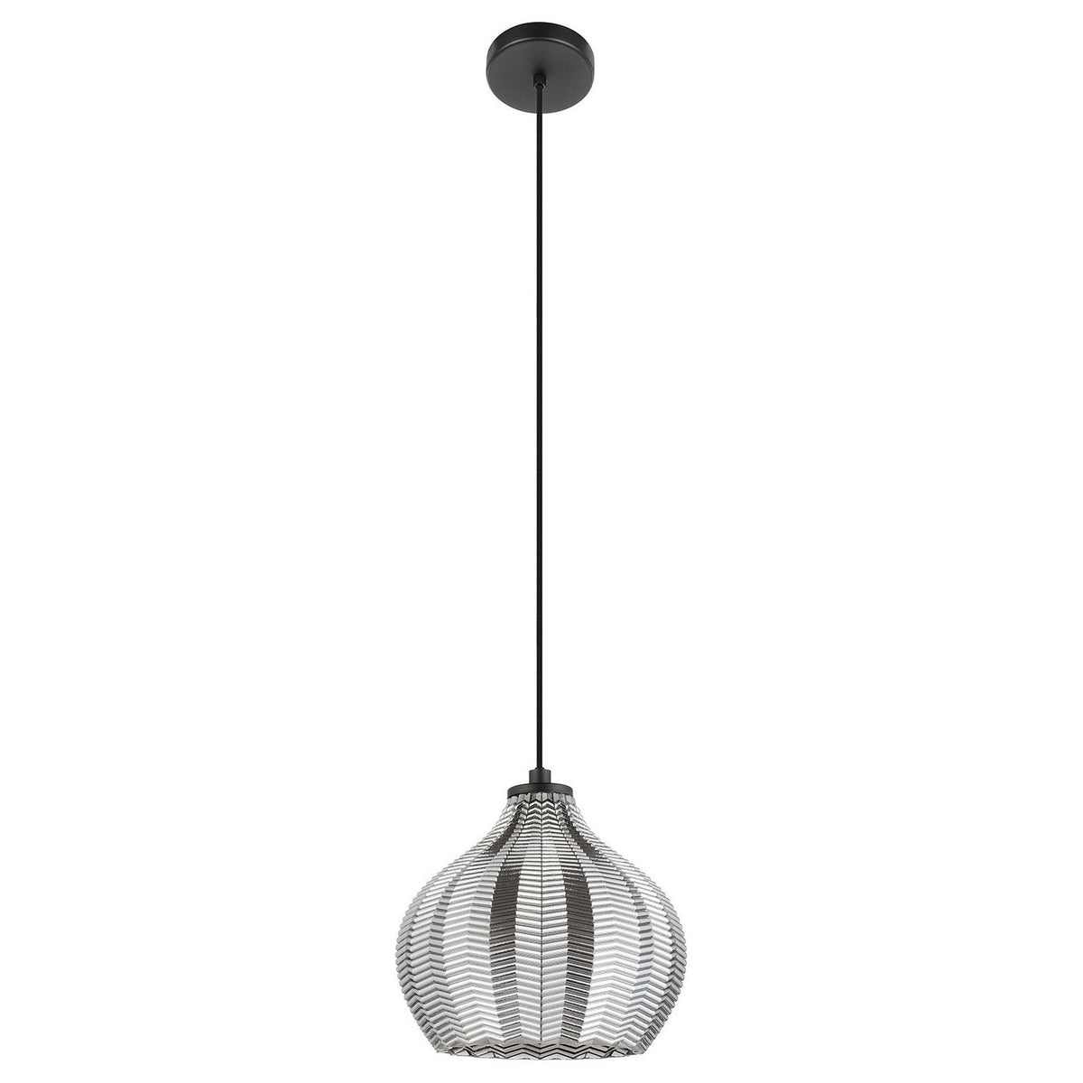 Eglo Canada - 43576A - One Light Mini Pendant - Tamallat - Black