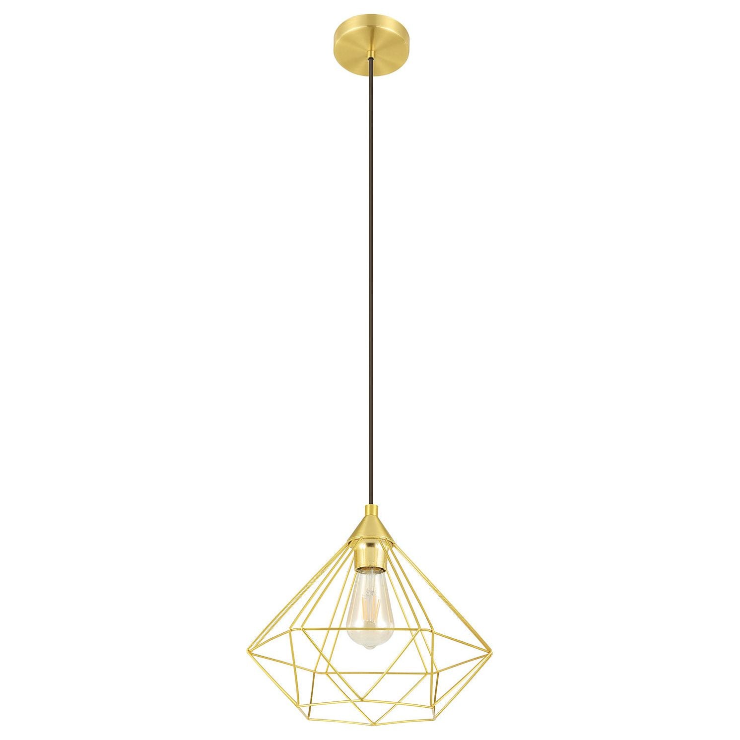 Eglo Canada - 43679A - LED Suspension - Tarbes - Brushed Brass