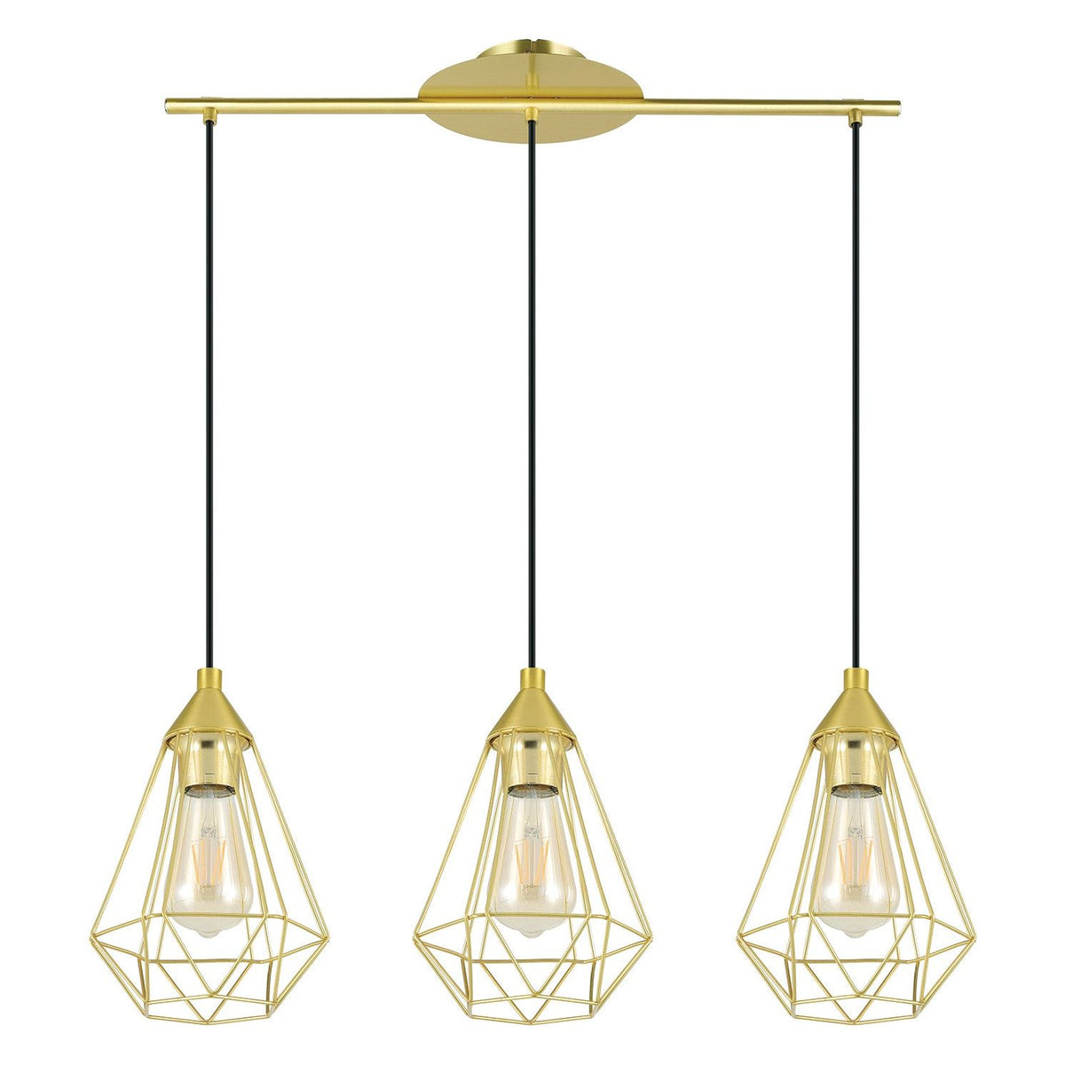 Eglo Canada - 43682A - LED Suspension - Tarbes - Brushed Brass