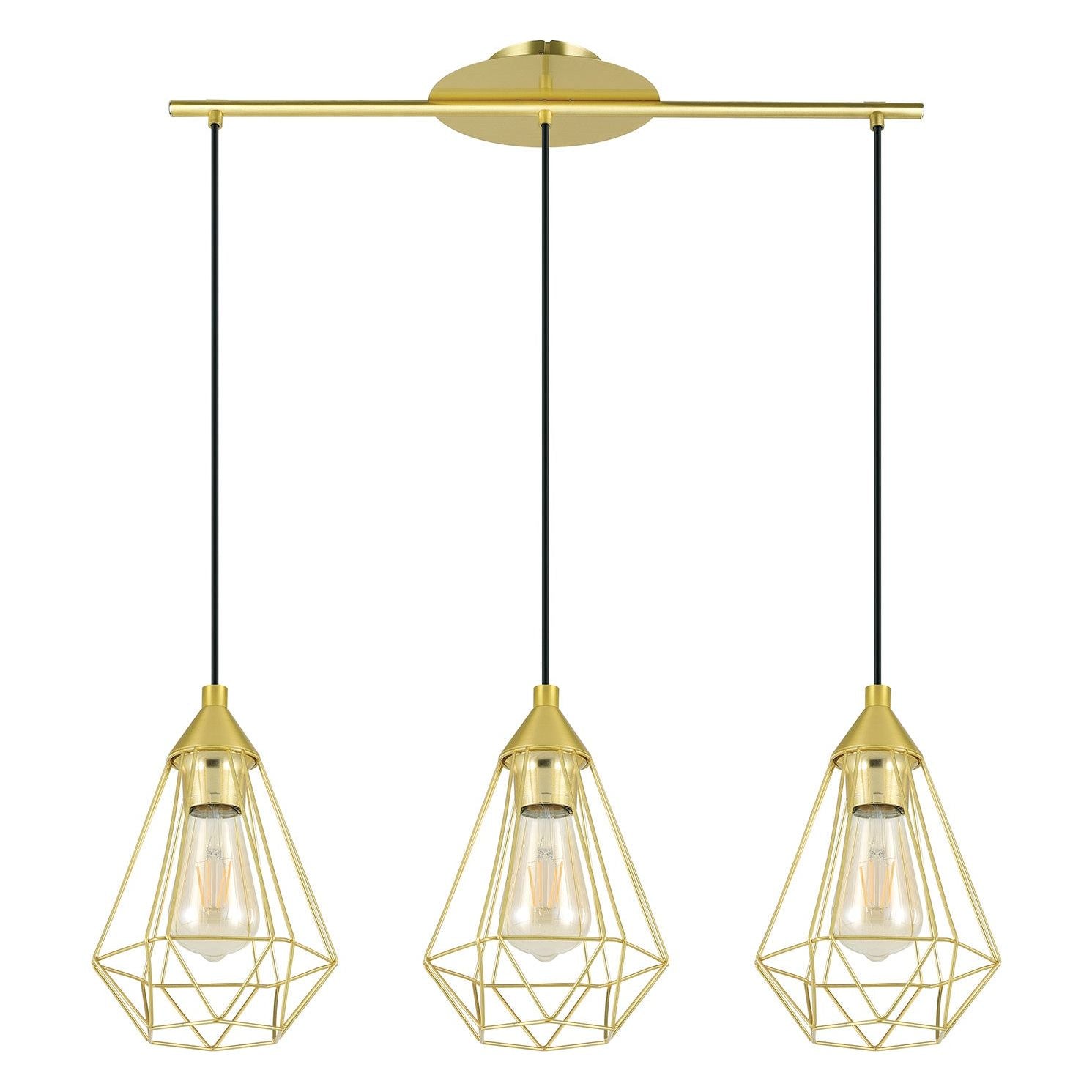 Eglo Canada - 43682A - LED Suspension - Tarbes - Brushed Brass
