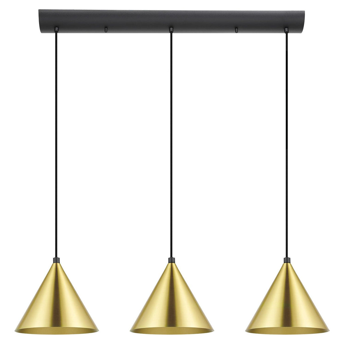 Eglo Canada - 99592A - Three Light Suspension - Narices - Black