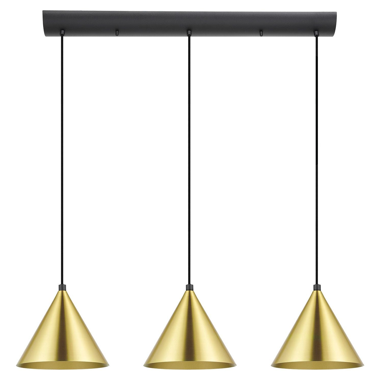 Eglo Canada - 99592A - Three Light Suspension - Narices - Black