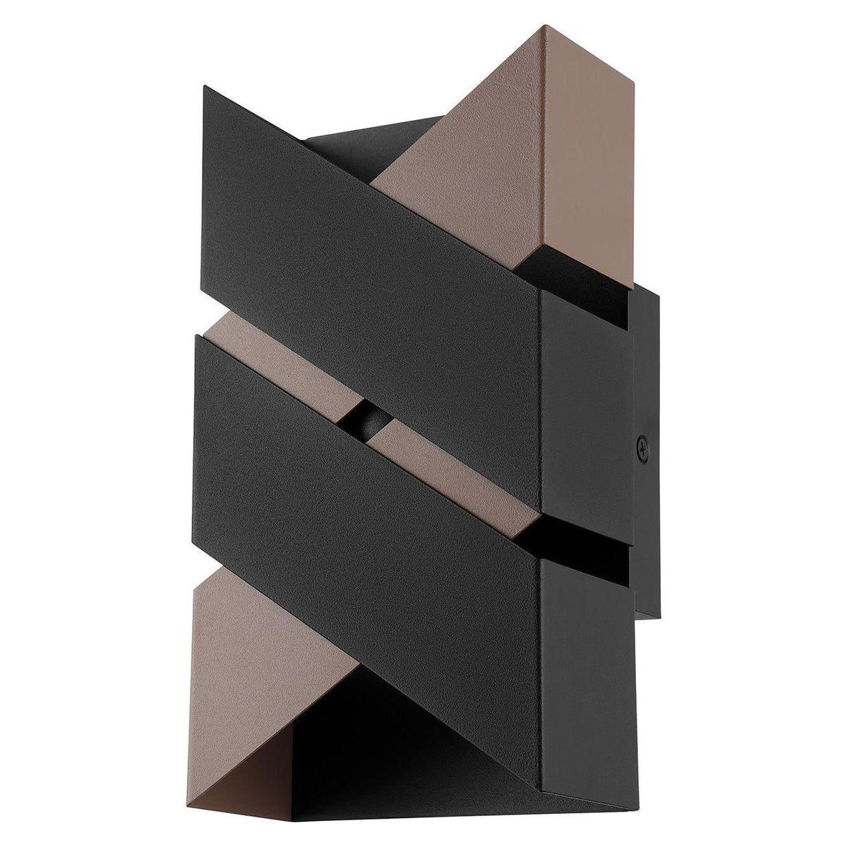 Eglo Canada - 99689A - LED Wall Sconce - Gurare - Black & Mocha